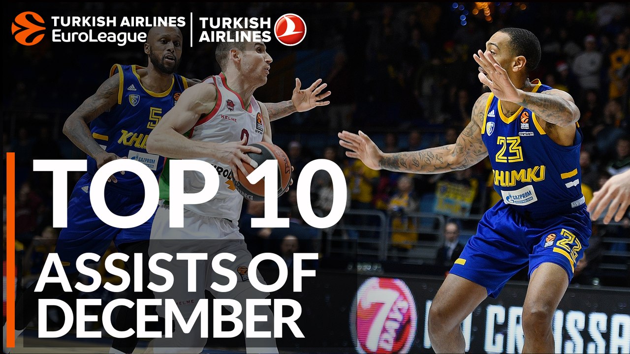 Turkish Airlines EuroLeague, Top 10 Assists of...