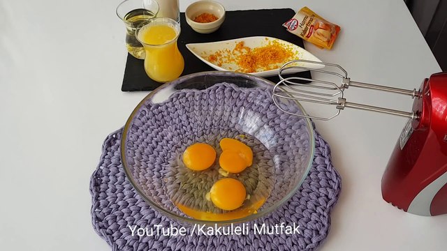 [2019] PORTAKALLI SARI KEK TARİFİ - EN KOLAY KEK TARİFİ