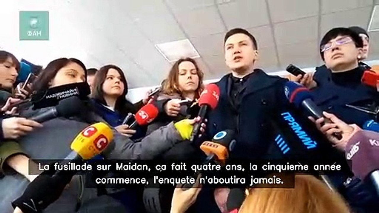 Quand l'égérie des amis européens de Kiev balance!