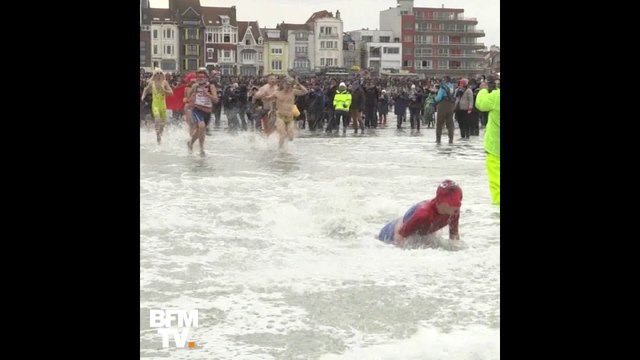 Se jeter à l'eau le 1er janvier, une tradition un peu partout dans le monde
