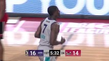 Dwayne Bacon throws down the alley-oop!