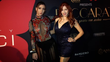 Lizzy Pop, Juliette Kida "BACCARAT NYE 2019" Party Red Carpet