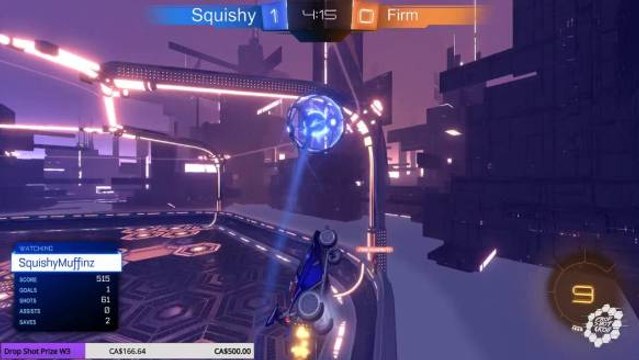 Squishy popped this ball right back into the hole it just made