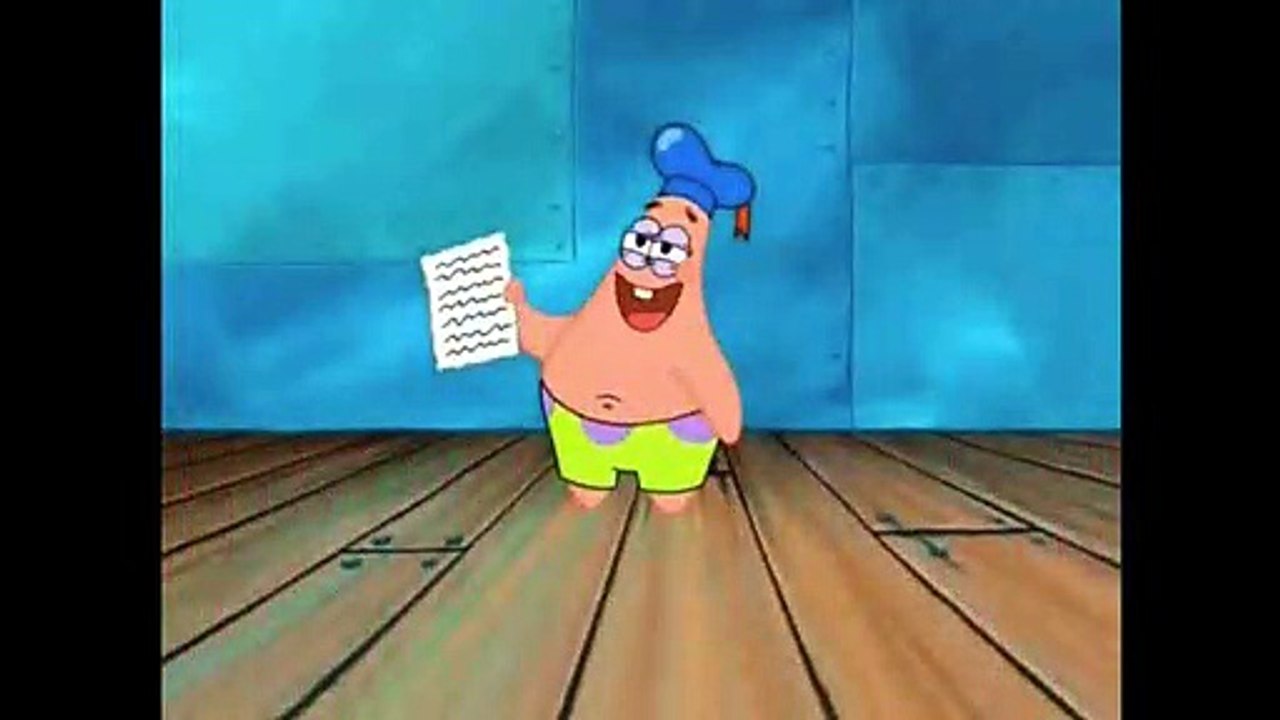 A POEM BY PATRICK STAR ( #2 ).... XD