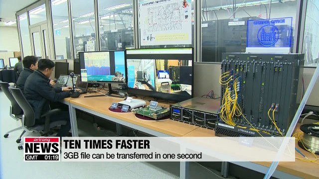 Korean firm develops internet broadband ten times faster than that of current state