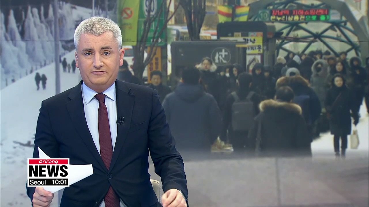 South Korea waking up to colder-than-average morning on first working day of 2019