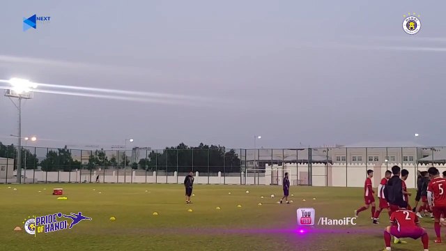 ĐTVN thoải mái tập luyện, quyết tâm trước trận giao hữu với Philippines | HANOI FC