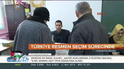 Türkiye seçime gidiyor