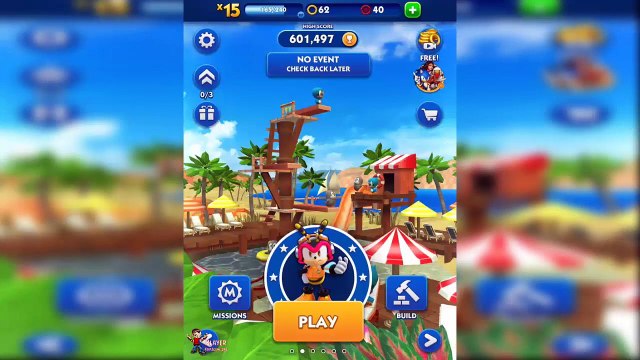 Sonic Dash Charmy Fight EGGMAN and ZAZZ Boss Battle Gameplay