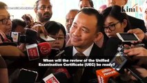 Maszlee: UEC report will be tabled when ready
