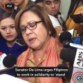 De Lima: ‘It’s time to get angry’ | Midday wRap