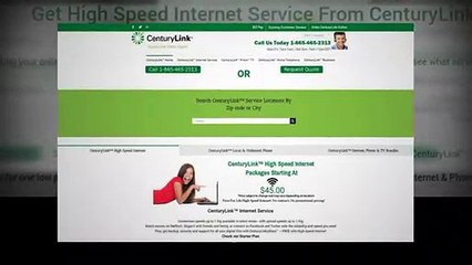 CenturyLink High Speed Internet Specials