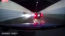 Faire une course dans un tunnel n'est pas une très très bonne idée !!