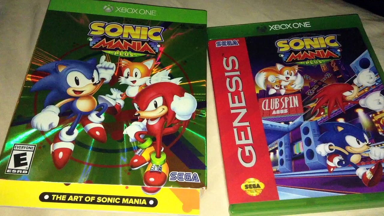 Sonic Mania Plus (Xbox One) Reversible Cover & How to Get One (Unboxing  Follow Up) - video Dailymotion