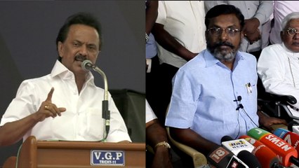 திருவாரூரில் ஸ்டாலின் போட்டியிட விரும்புவது வரவேற்கத்தக்கது-திருமாவளவன்-வீடியோ