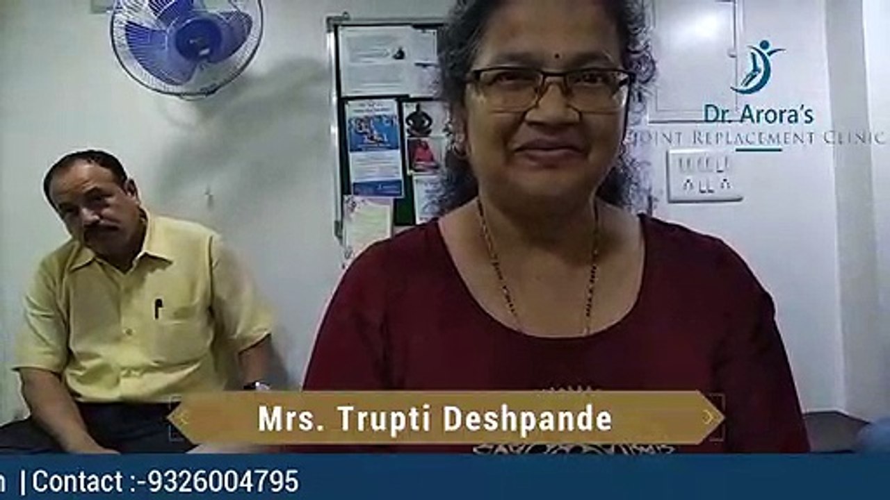 PATIENT TESTIMONIAL | MINIMALLY INVASIVE KNEE REPLACEMENT SURGEON | DR BAKUL ARORA