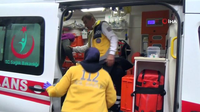 5 kişilik aile sobadan sızan gazdan etkilendi