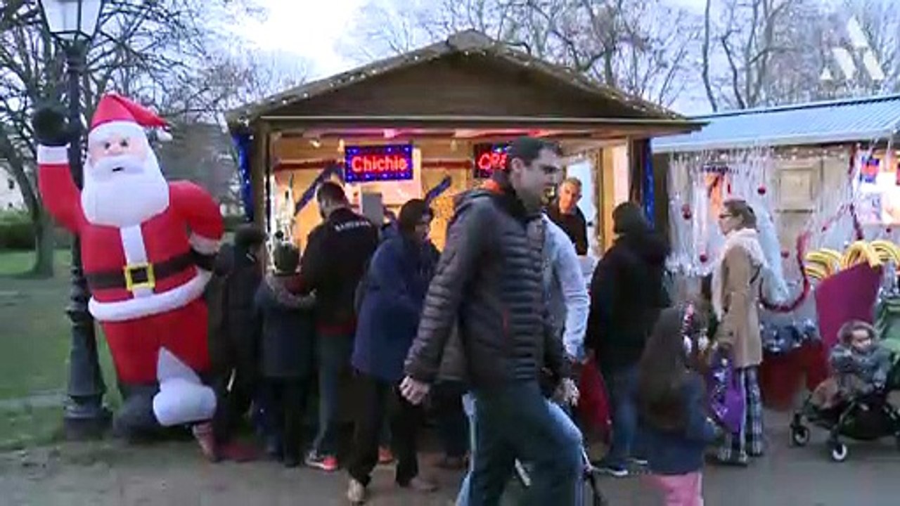 Patinoire éphémère au parc Marc Sangnier à Antony