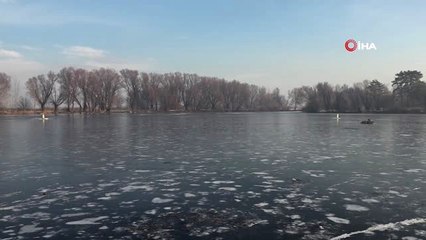 Şeker Gölü Buz Tuttu