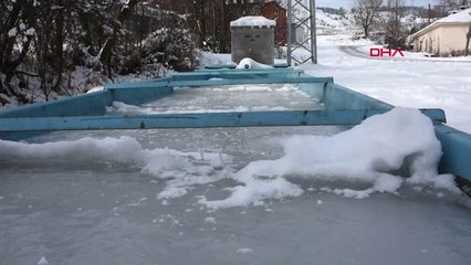 Ardahan'da Termometreler Eksi 27'yi Gösterdi-Tamamı