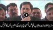 Info Minister Punjab Fayyaz Ul Hassan Chohan talks to media in Lahore