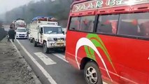 Jammu Srinagar National Highway closed due to heavy snowfall