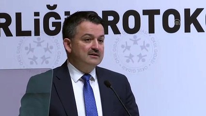 Pakdemirli - Okul kantinlerindeki gıdalara bugünden itibaren 'Okul Gıdası' logosu konulacak - ANKARA