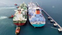 'İki dev gemi' arasında LNG transferi (3) - HATAY