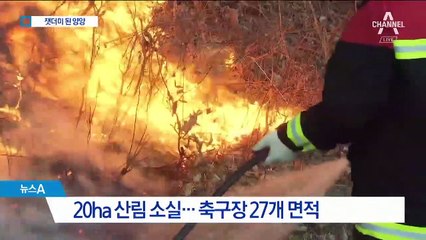 양양 산불로 잿더미…“흡연 목격했다” 주민 진술