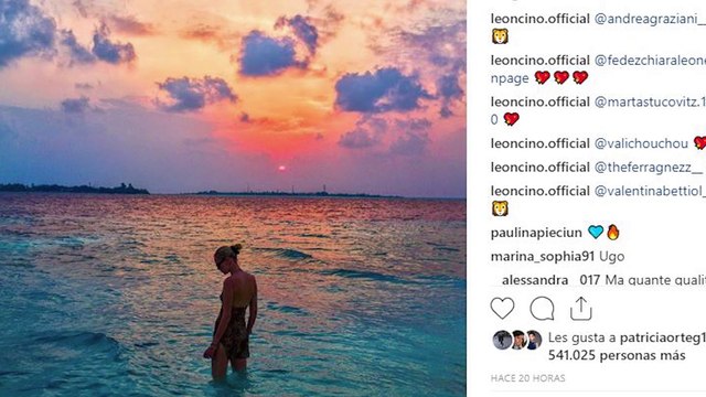 Chiara Ferragni y Fedez disfrutan de su luna de miel en Maldivas