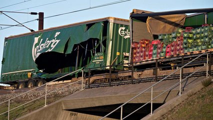 Железнодорожная катастрофа в Дании, есть погибшие