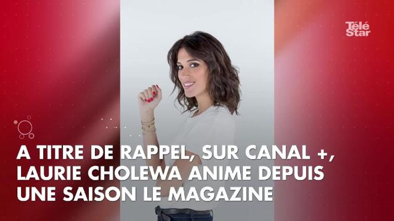 L'animatrice de Canal +, Laurie Cholewa, a accouché de son premier enfant