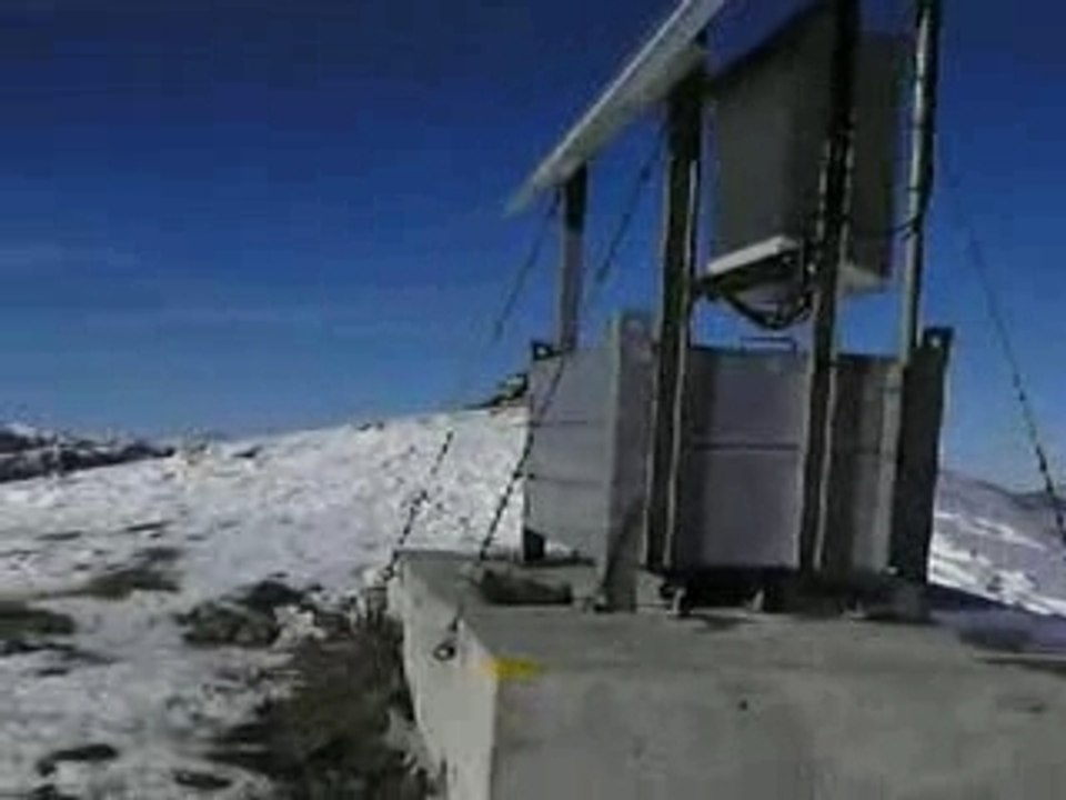 Arrivé au Pic de l'Arraing