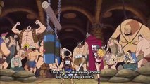 (One Piece) Luffy meets other contestants at the Colosseum