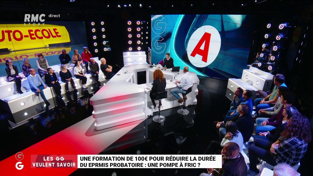 Les GG veulent savoir : Une formation de 100 euros pour réduire la durée du permis probatoire, une pompe à fric ? – 02/01