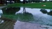 Antalya’da şiddetli yağış sonrası golf ve futbol sahaları sular altında kaldı