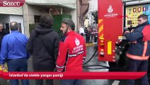 İstanbul’da otelde yangın paniği
