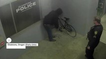 Etats-Unis : il tente de voler un vélo devant un commissariat de police