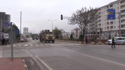 Suriye Sınırına Askeri Sevkiyat