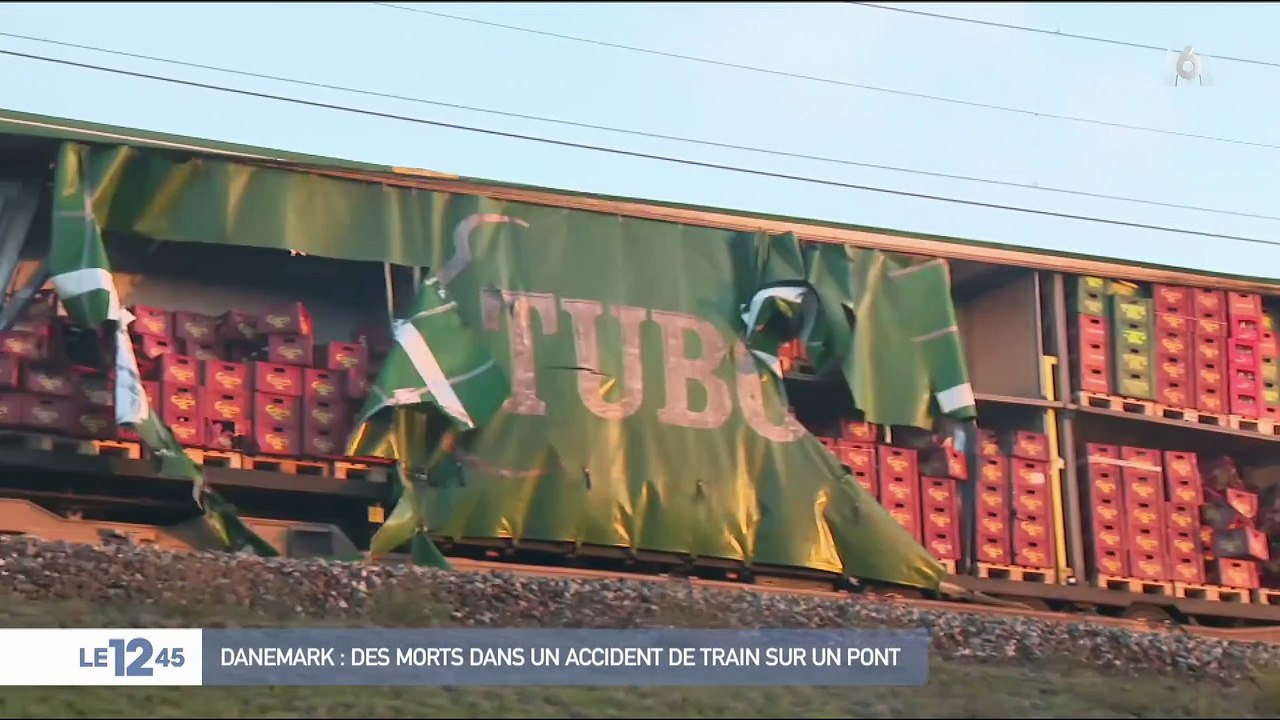Danemark : plusieurs morts dans un accident de train