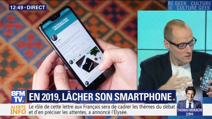 En 2019, lâcher son smartphone