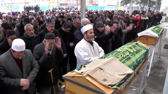 Sobadan sızan gazdan zehirlenen karı-koca defnedildi