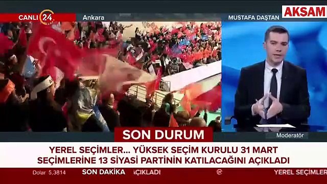 YSK: Yerel seçime 13 parti katılacak