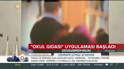 Okul kantinlerinde "Okul gıdası" uygulaması başladı