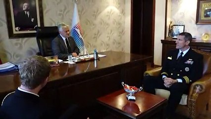 ABD'li komutanlardan Marmaris'te ziyaretler - MUĞLA