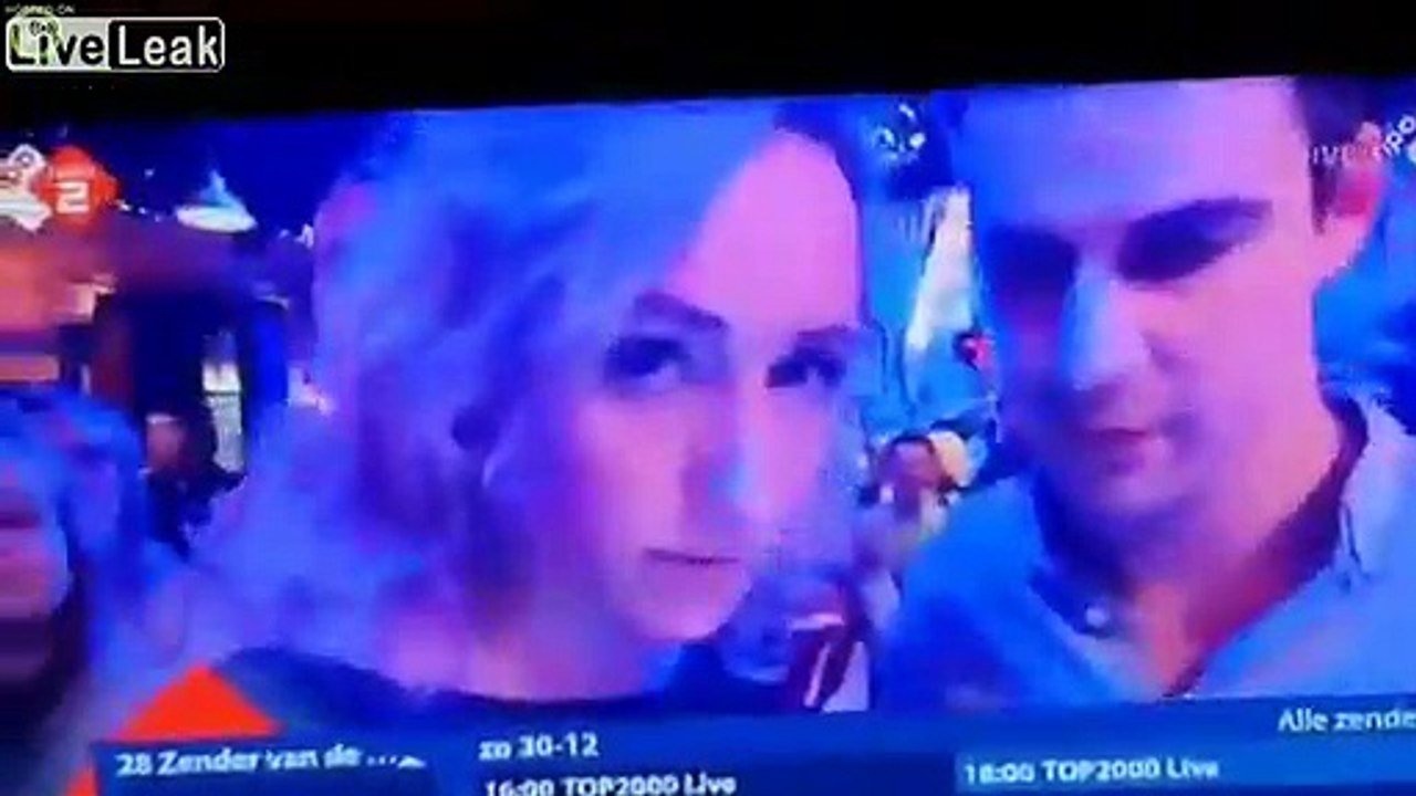 New Years Eve Kiss Fail