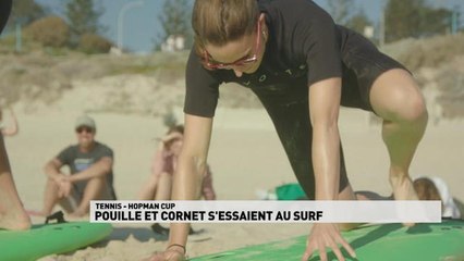 Infosport+ - Cornet et Pouille en mode surf