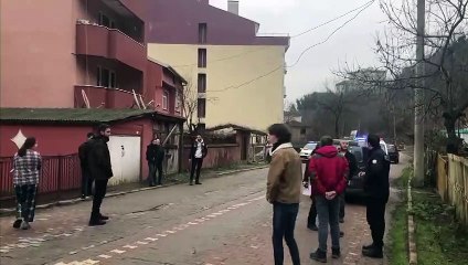 Servisten inen çocuğa araç çarptı - ZONGULDAK