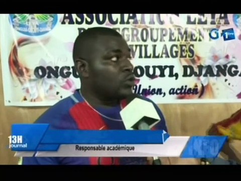 RTG/Rencontre des membres de l’association LEYA dans le deuxième arrondissement d'Owendo Rencontre des membres de l’association Leya