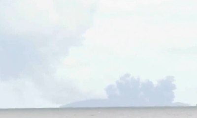 Gunung Anak Krakatau Kembali Keluarkan Abu Vulkanik Sejauh 1 KM